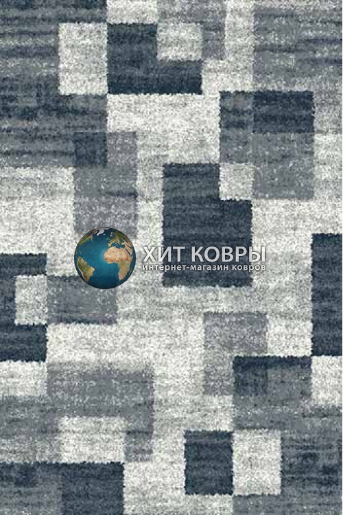 Российский ковер прямоугольный Platinum t635 голубой