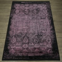 Турецкий ковер M204Q_BLACK_PINK